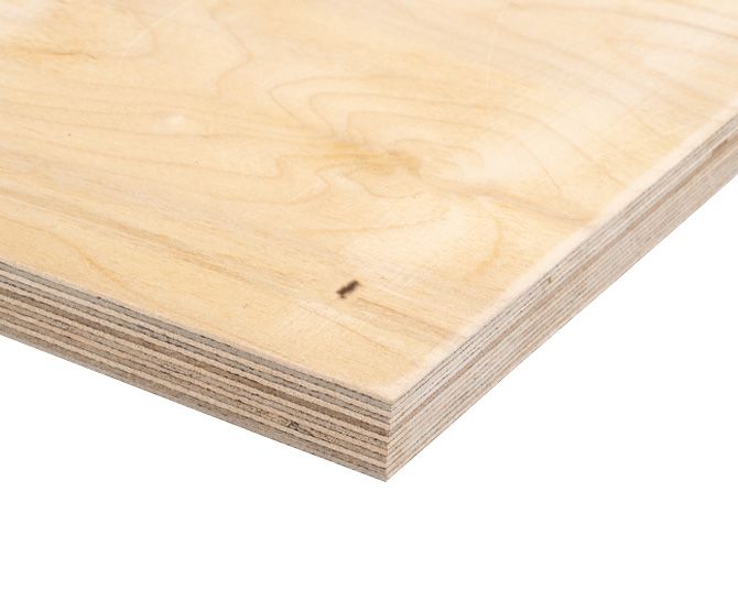 Фанера ФК 15мм 1525х1525мм сорт 3/4 шлифованная березовая СВЕЗА