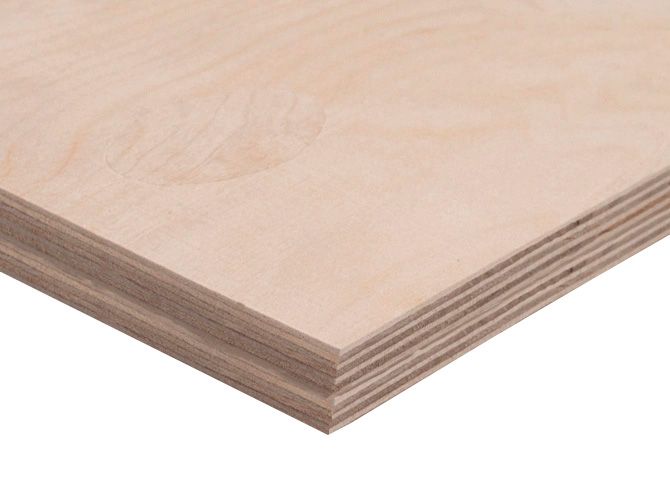 Фанера ФК 18мм 1525х1525мм сорт 2/2 шлифованная березовая СВЕЗА