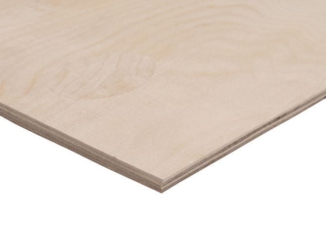 Фанера ФК 6мм 1525х1525мм сорт 2/2 шлифованная березовая СВЕЗА
