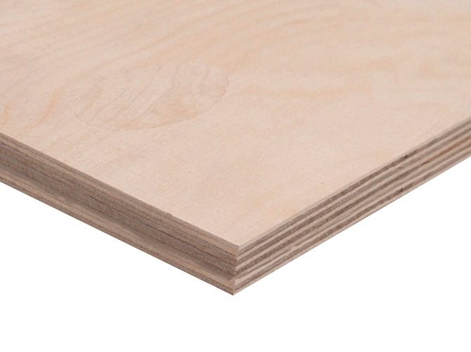 Фанера ФК 15мм 1525х1525мм сорт 2/3 шлифованная березовая СВЕЗА