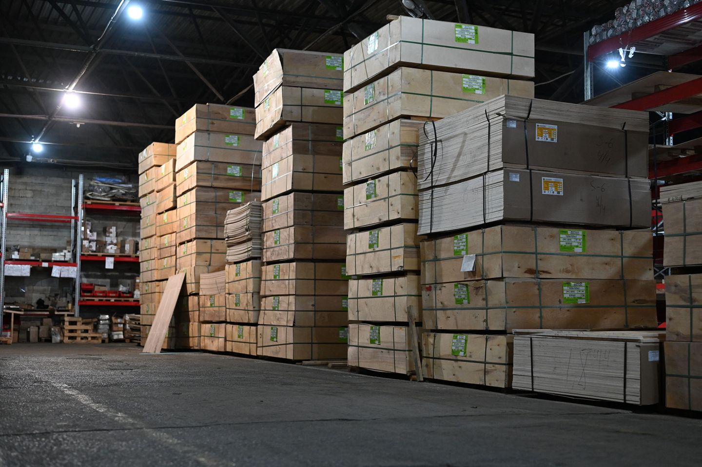 Фанера ФСФ 40мм 2440х1220 мм сорт 2/2 шлифованная Ш2 березовая влагостойкая