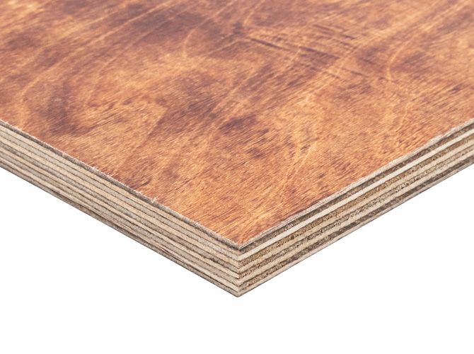 Фанера бакелизированная 10мм 2440х1220 мм сорт ФБВ березовая влагостойкая