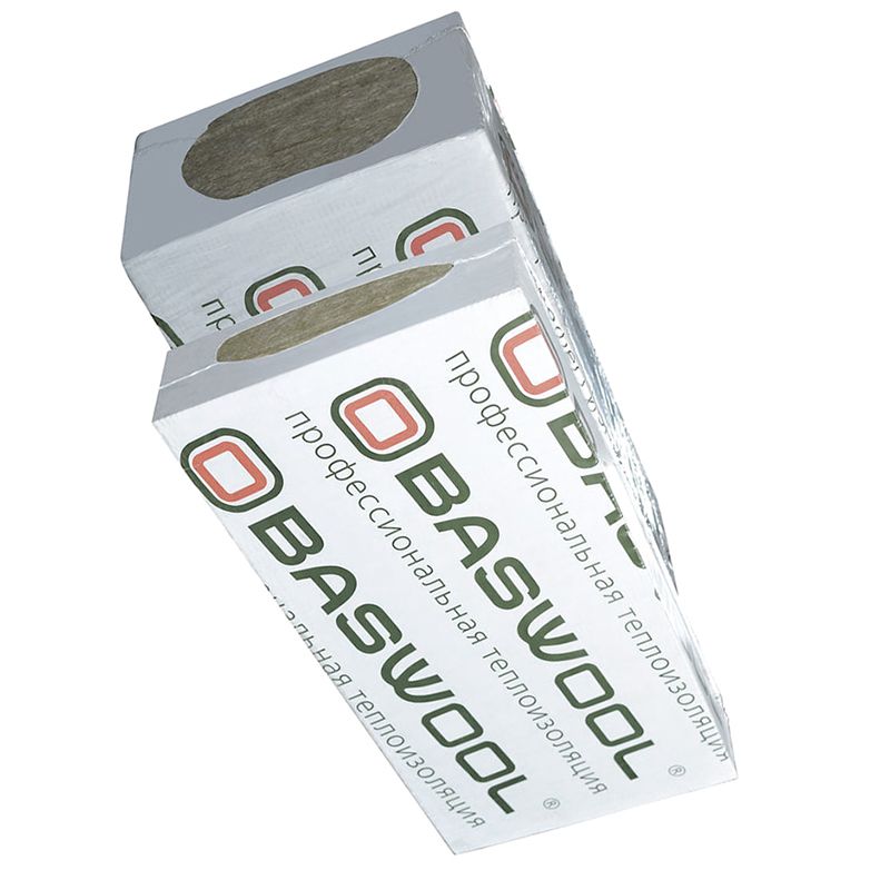 Утеплитель BASWOOL Руф Н 120 базальтовая плита 1200х600х50мм