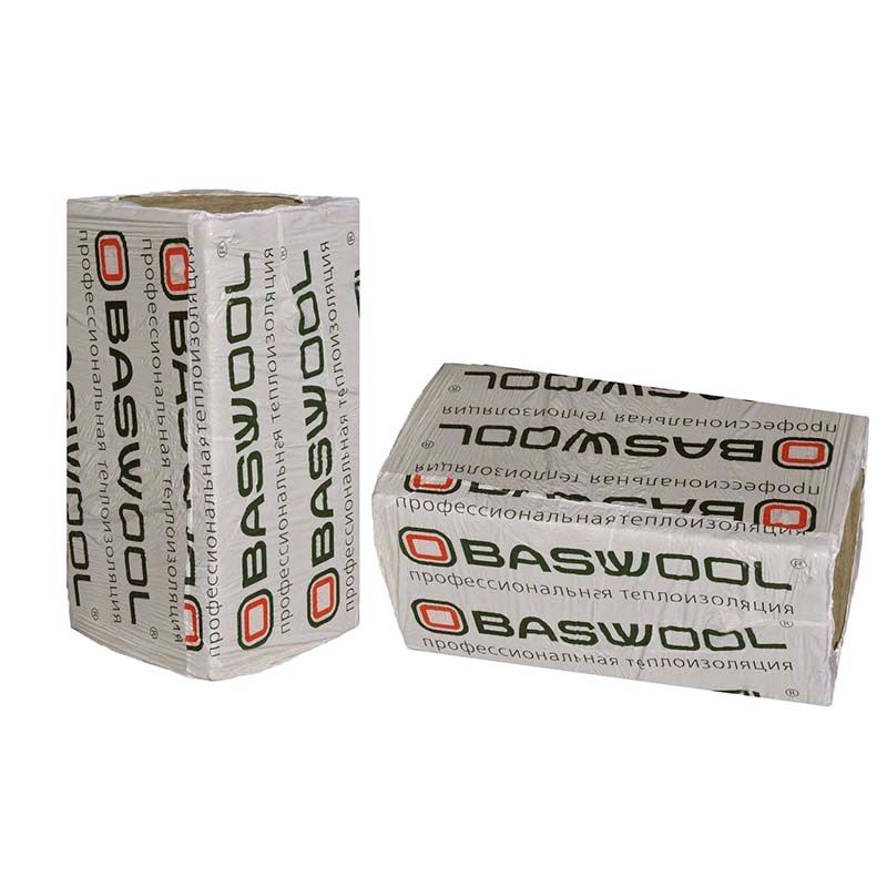 Утеплитель BASWOOL Фасад 120 базальтовая плита 1200х600х50мм
