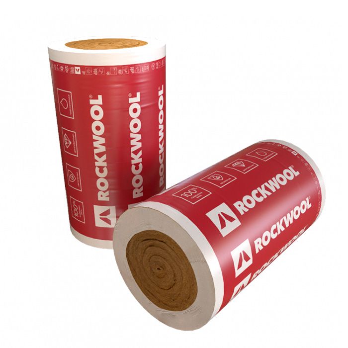 Утеплитель Rockwool ТЕХ МАТ рулон 50мм 5000х1000 мм минеральный (техническая теплоизоляция)
