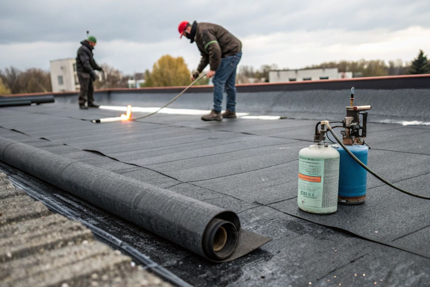 Кровельный материал Бикрост ХПП 15 м² Технониколь