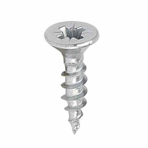 Саморез универсальный 3,5х16 мм белый цинк