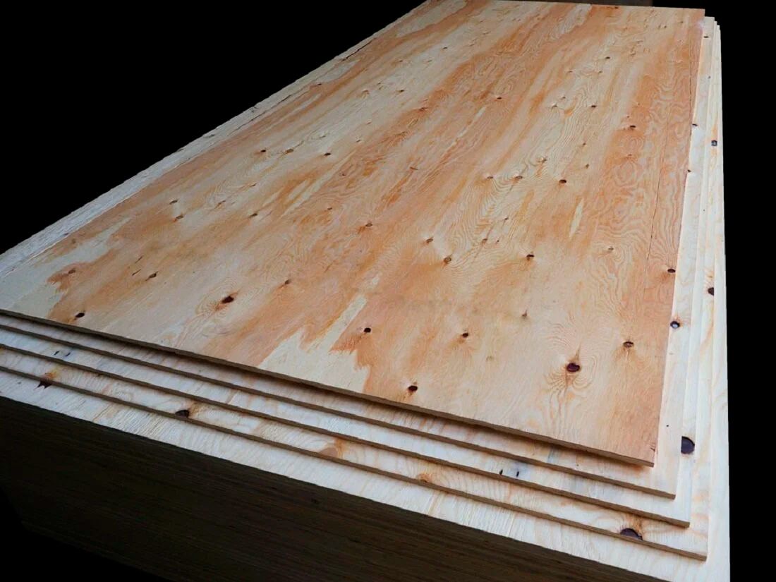 Фанера ФСФ 18мм 2440х1220 мм сорт 3/3 нешлифованная хвойная влагостойкая