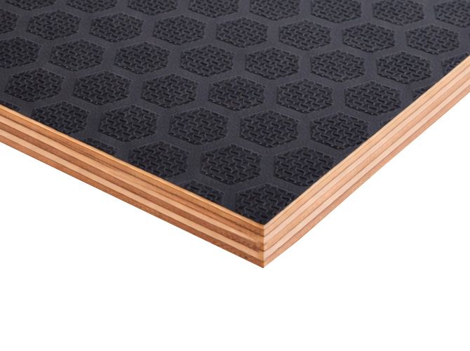 Фанера ФОФ ламинированная 9мм 2500х1250 мм сорт 1/1 березовая 120/120 HEXA