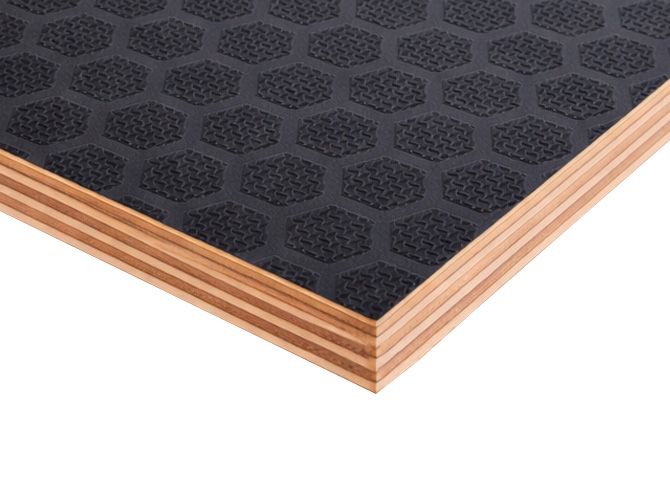 Фанера ФОФ ламинированная 12мм 2500х1250 мм сорт 1/1 березовая 120/120 HEXA